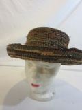 San Diego Hat Co. Earth Tones Raffia Ladies Hat