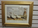 Gold Toned Framed Sir James Guthrie Picture