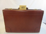 Salesman Leather Case with Key