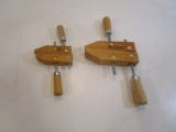 Lot of 2 Jorgensen Adjustable Wood Clamps