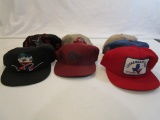 Lot of 7 Men's Baseball Caps