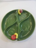 Vintage Santa Anita Ware 2 Part Serving Tray