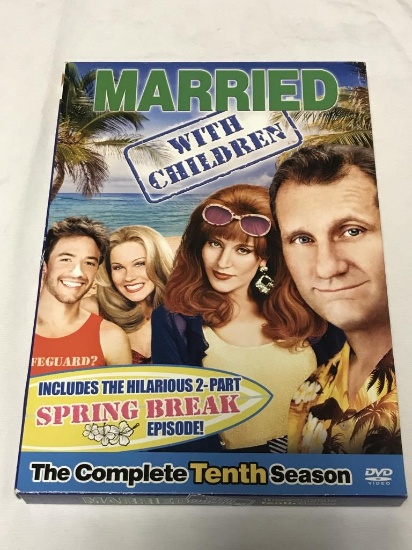 MARRIED WITH CHILDREN Tenth Season 3 Disc DVD Set