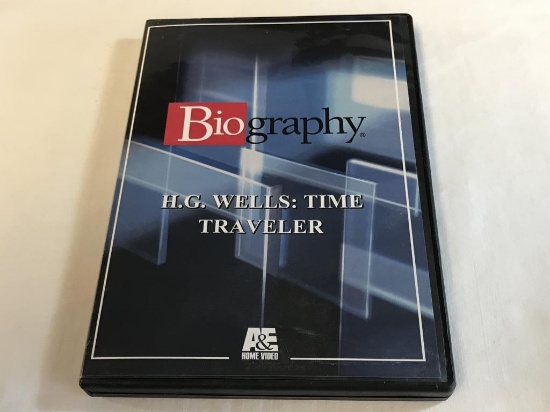 H.G. WELLS Time Traveler DVD A&E Biography