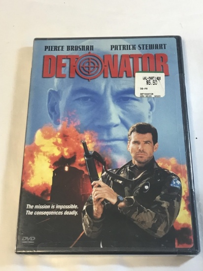 DETONATOR Pierce Brosnan DVD NEW SEALED