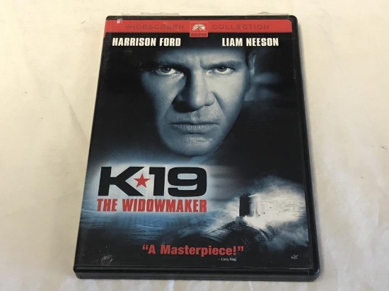 K 19 THE WIDOWMAKER Harrison Ford DVD Movie