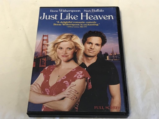 JUST LIKE HEAVEN Reese Witherspoon DVD Movie