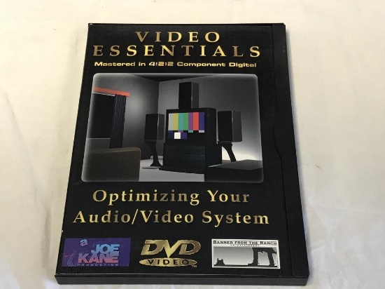 VIDEO ESSENTIALS Optimizing Audio/Video System DVD