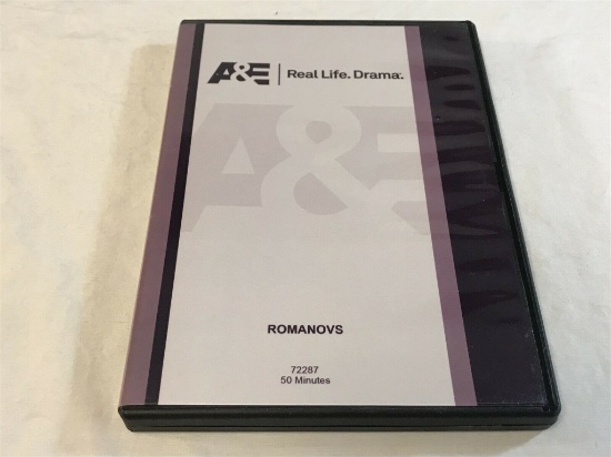 A&E ROMANOVS Documents & Historic Discoveries DVD