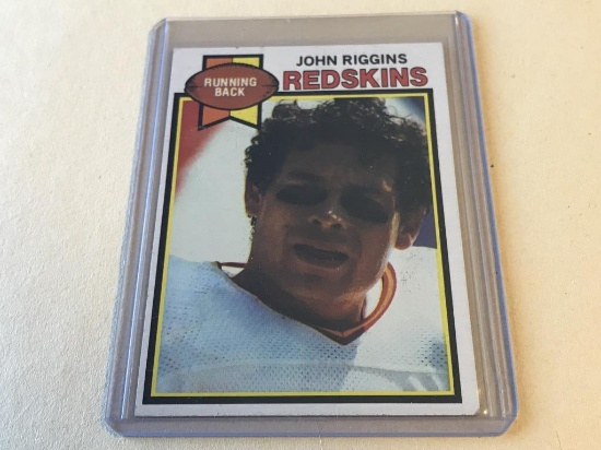 JOHN RIGGINS Redskins 1979 Topps Football Card