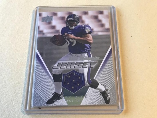 RAY RICE 2008 Upper Deck JERSEY ROOKIE Card