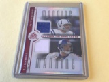 PEYTON MANNING & ELI 2005 Upper Deck Dual JERSEY