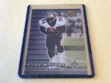 RICKY WILLIAMS 1999 Bowman Best ROOKIE Card