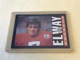 JOHN ELWAY Broncos 1985 Topps Football Card