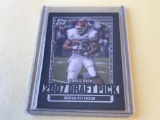 ADRIAN PETERSON Vikings 2007 Toppd Draft Pick RC