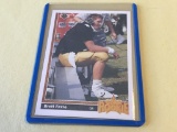 BRETT FAVRE Packers 1991 Upper Deck ROOKIE Card