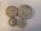 Lot of 4 Silver US Coins