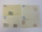 Lot of 4 Envelopes of Stamps 1861, 1870, 1871