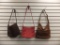 Lot of 3 Women's Handbags