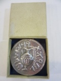 Silver Plated Bar Kohba Coin by Hadany Arts