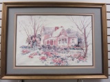Watercolor Picture of Historical St. George Home