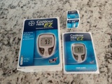 New in box Contour EZ glucose monitor and strips