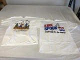 Lot of 2 Star Trek SPOCK T-Shirts NEW Size Large