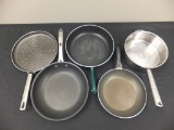 Lot of 5 Cooking Pans