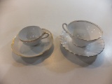 Lot of 2 Vintage Teacups