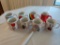 Mixed lot of 8 coffee cups