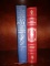 2 books Edgar Allen Poe and Charles Dickens