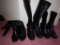 Lot of 3 black women's boots Szs 6.5 & 7