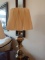 Brass table lamp - needs repair