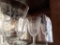 6 crystal wine glasses Lenox USA