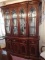 Traditional style china hutch