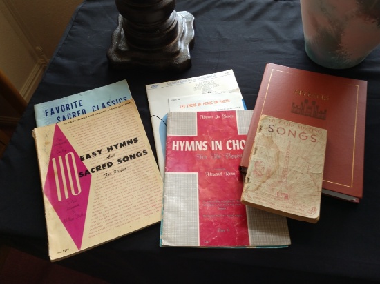 Vintage lot of hymns and music