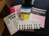 Lot of vintage piano instruction books