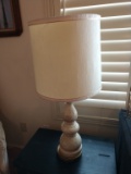 Vintage 70's era table lamp with shade