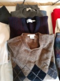 3 men's pullover sweaters Sz L