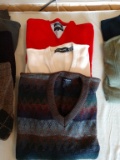3 pullover sweaters men's size large