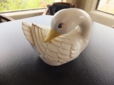 Ceramic Resting Swan (9
