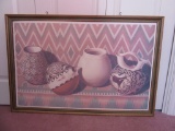 American Indian Pottery S/N Print by Ricky Rogers