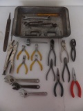 Lot of Vintage Tools, including Pliers & Wrenches