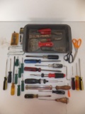 Lot of Vintage Tools, Including Screwdrivers