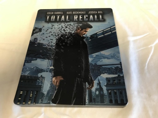 TOTAL RECALL Colin Farrell BLU-RAY  STEELBOOK