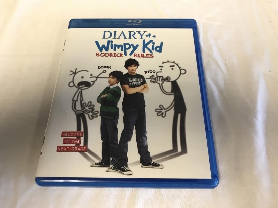 DIARY OF A WIMPY KID Rodrick Rules BLU-RAY Movie