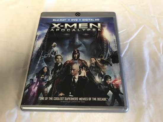 X-MEN Apocalypse BLU-RAY & DVD Movie