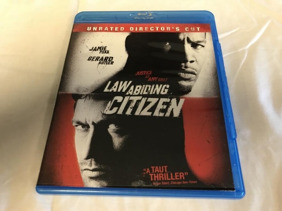 LAW ABIDING CITIZEN Jamie Fox BLU-RAY Movie