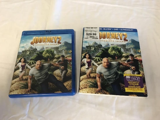 JOURNEY 2 The Rock BLU-RAY & DVD Movie