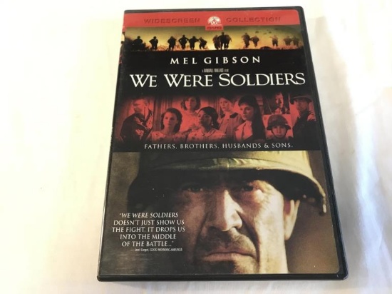 WE WERE SOLDIERS Mel Gibson DVD Movie